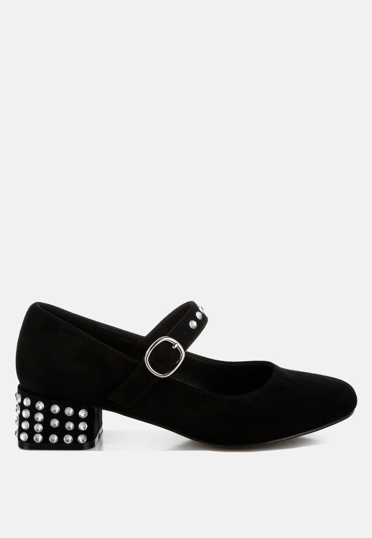 Sima Studded Mary Jane Pumps-7