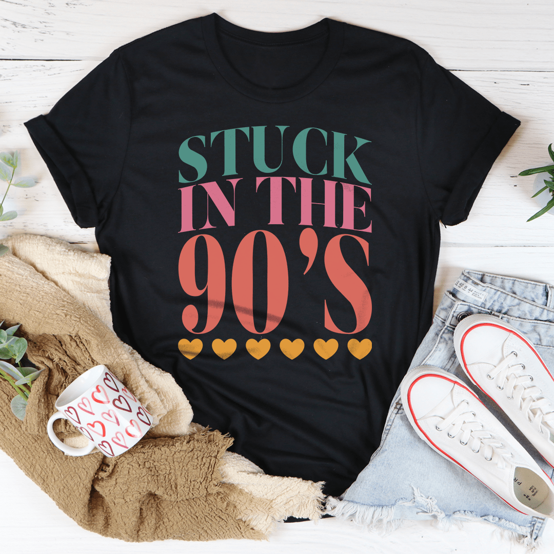 Stuck In The 90's Tee-0