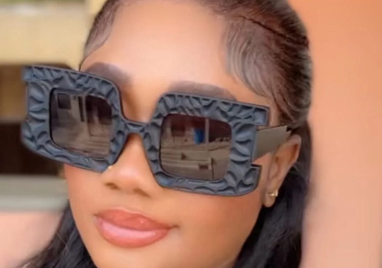 The  1 Statement Sunglasses-dark, Durable Resin & Metal Unisex Design - Lightweight-0