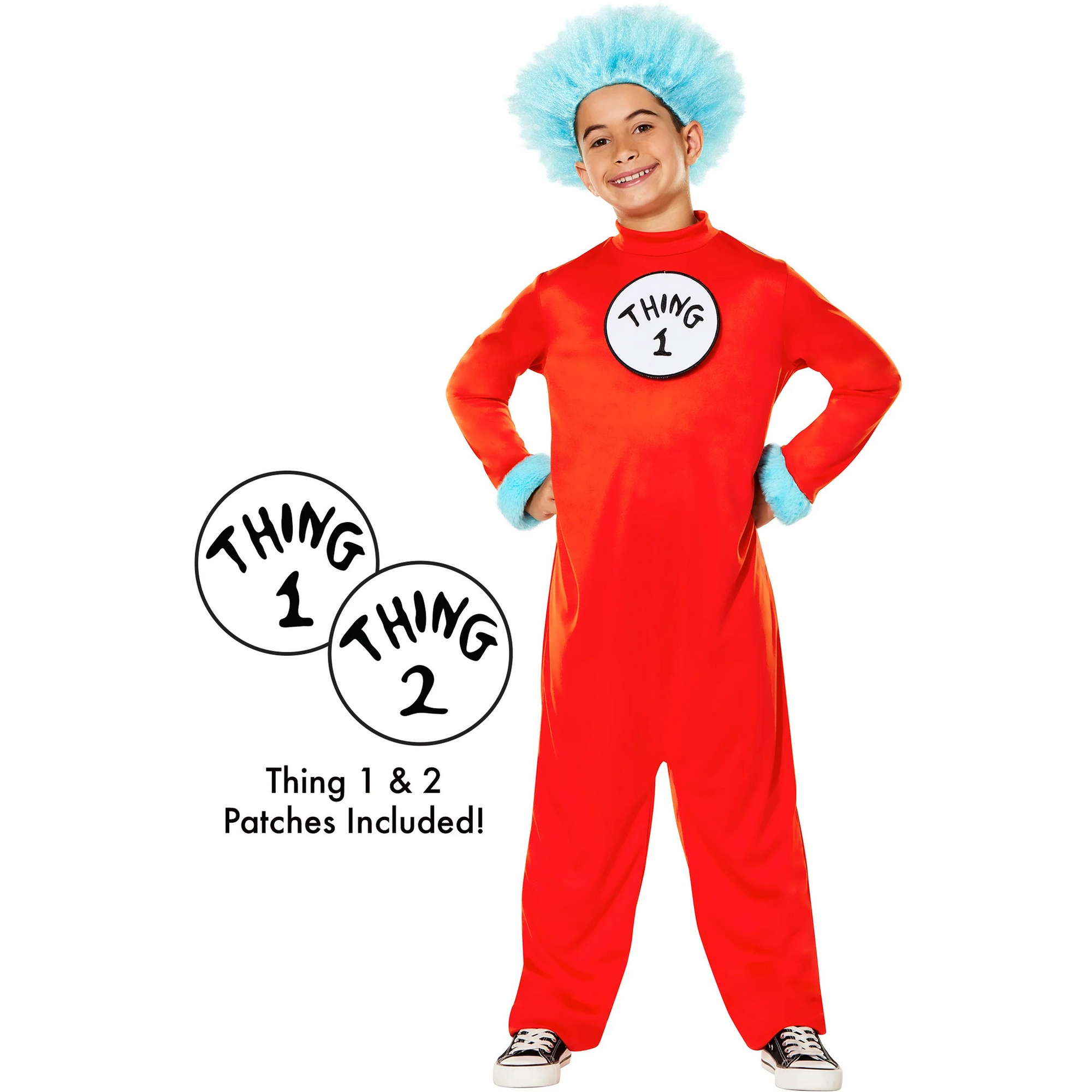 Kids Dr. Seuss Thing 1 & 2 Costume