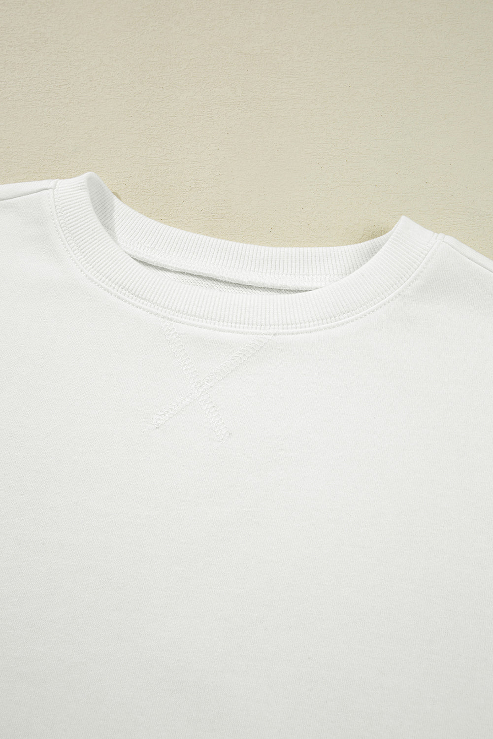 White Floral Ruffle Balloon Sleeve Patchwork Loose Blouse