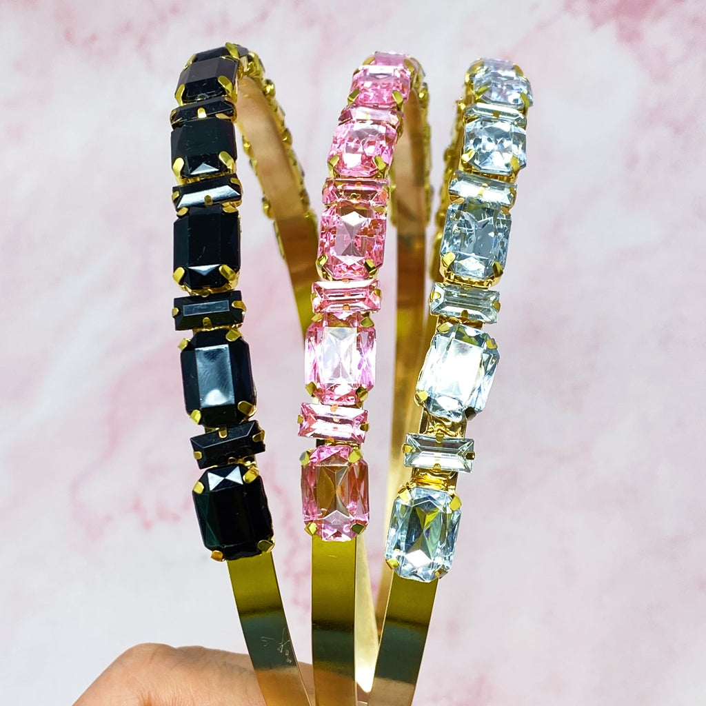 Diamonds In A Row Headband-0