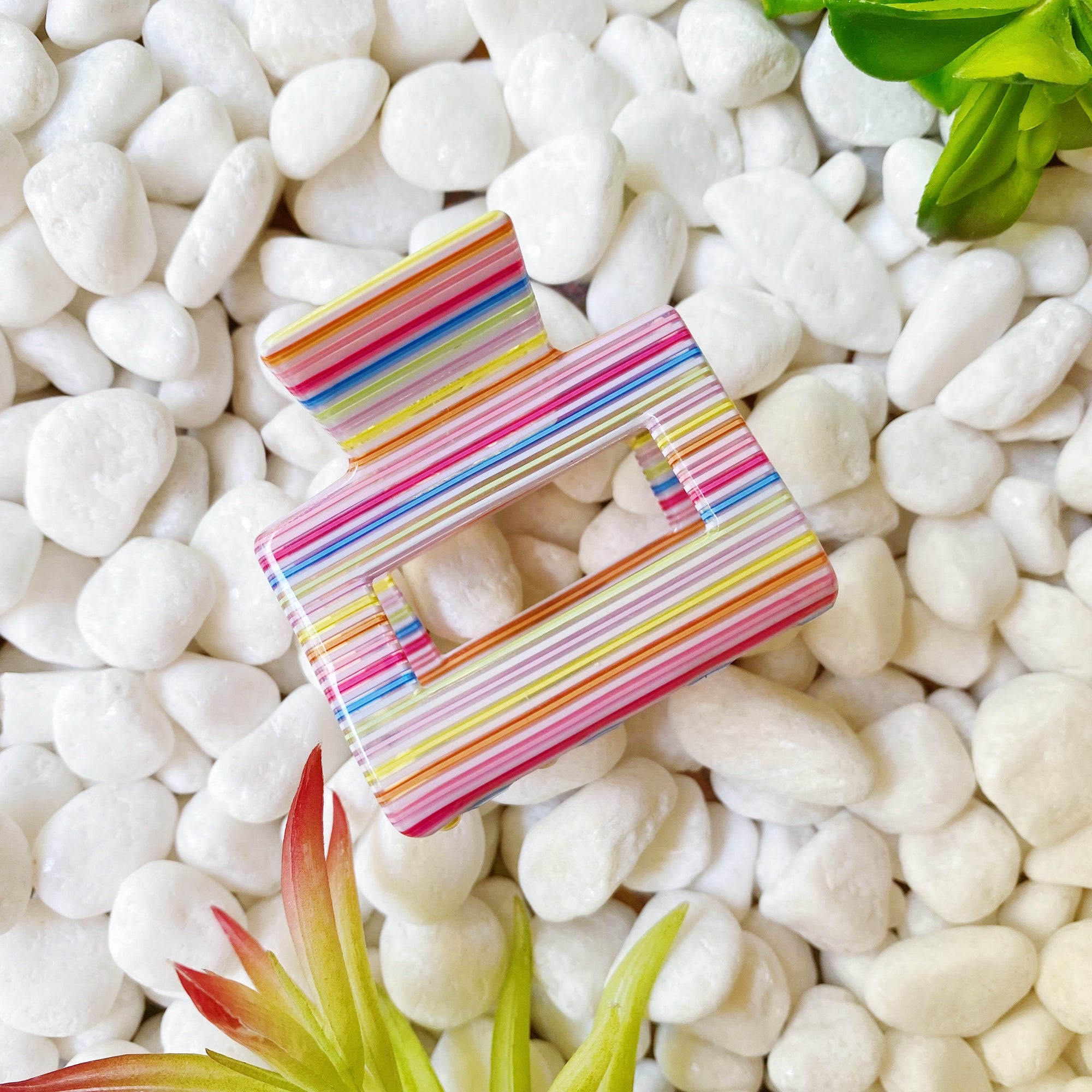 Isabella Square Hair Claw-4