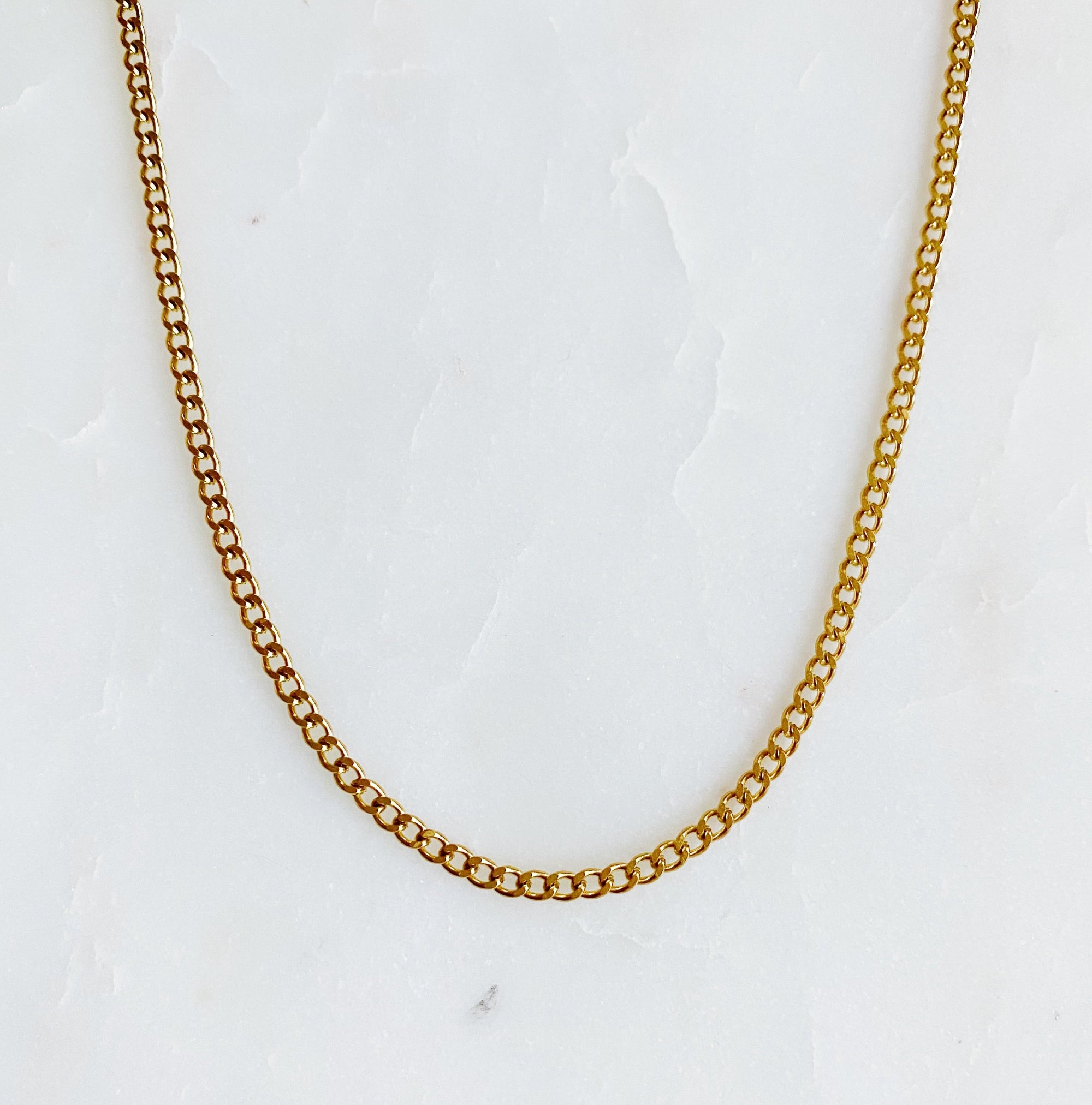 Stylish Cuban Chain Necklace-4
