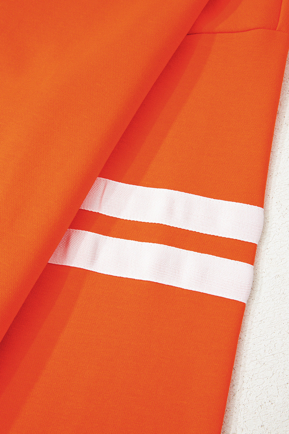 Orange PUMPKIN SPICE Graphic Varsity Casual Sweatshirt