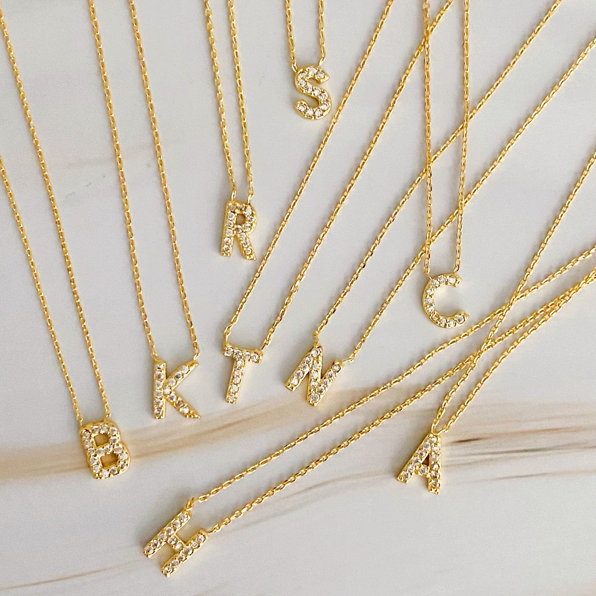 Understated Beauty Initial Necklace-4