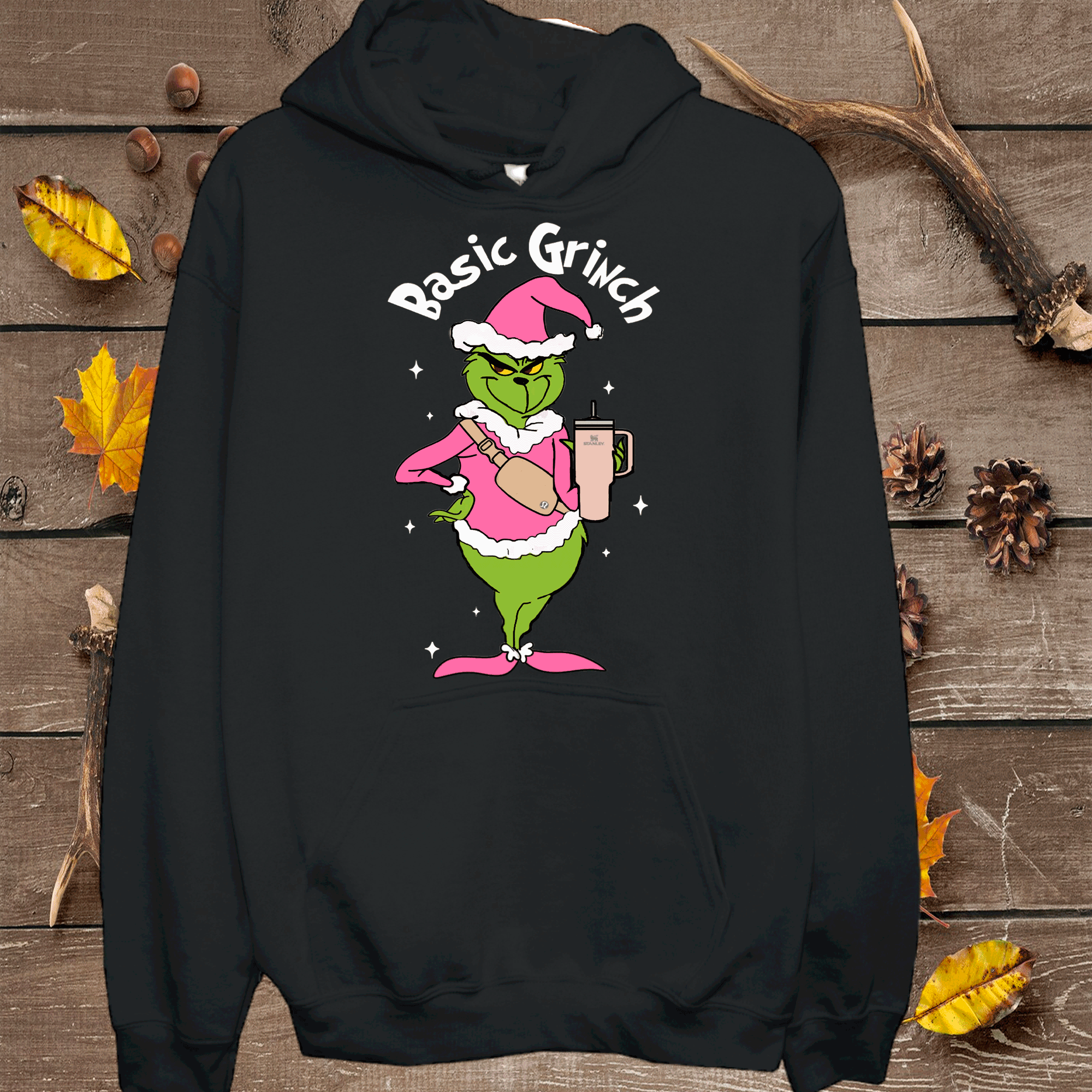 Basic Grinch Fanny pack Stanley Cup Pink Grinch Funny Christmas Grinch Shirt