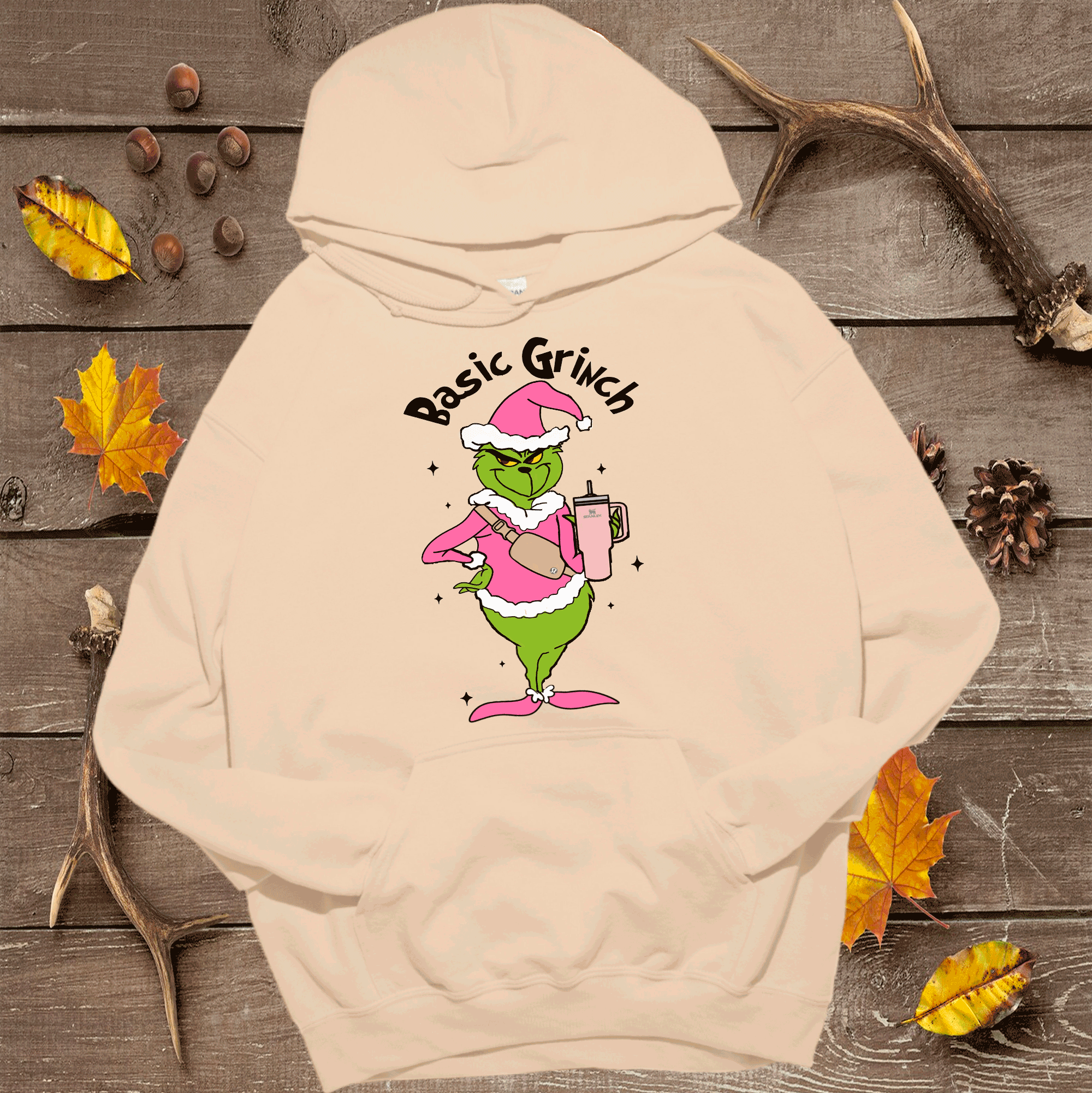 Basic Grinch Fanny pack Stanley Cup Pink Grinch Funny Christmas Grinch Shirt