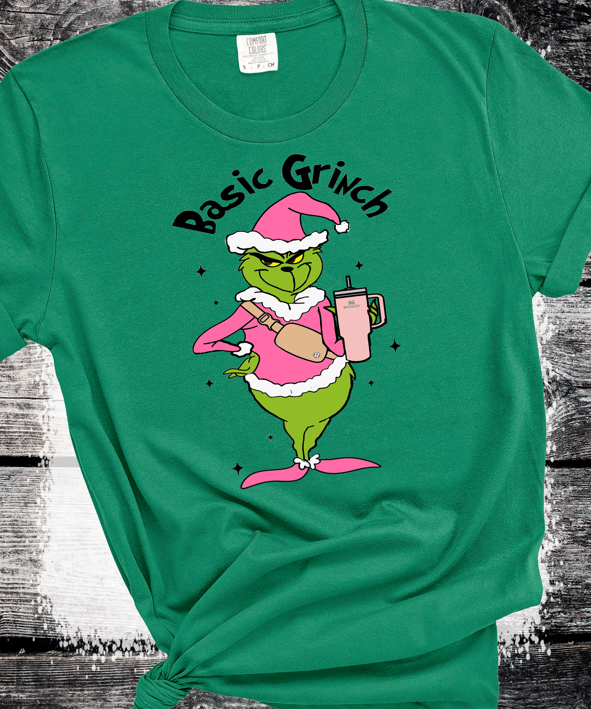 Basic Grinch Fanny pack Stanley Cup Pink Grinch Funny Christmas Grinch Shirt