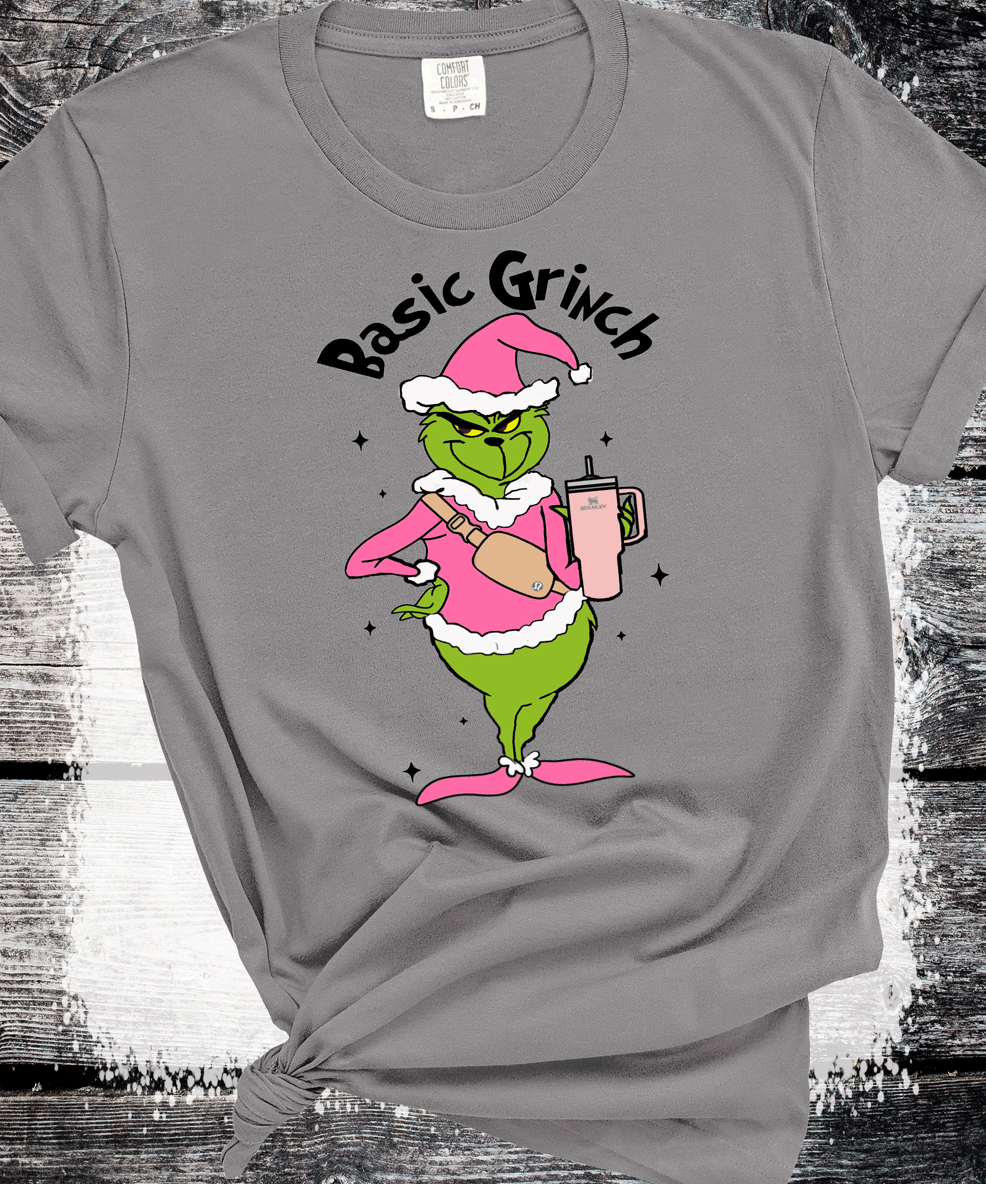 Basic Grinch Fanny pack Stanley Cup Pink Grinch Funny Christmas Grinch Shirt