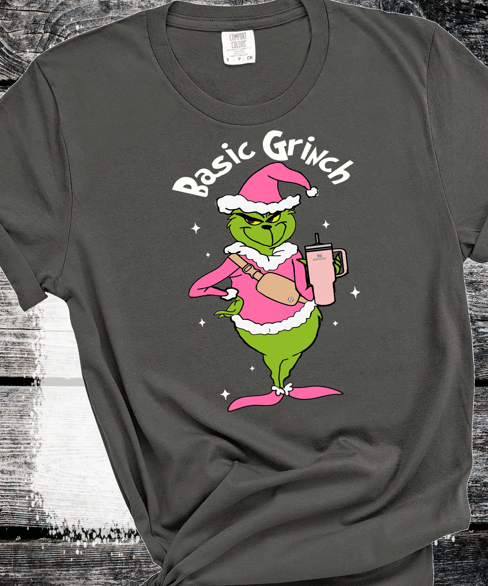Basic Grinch Fanny pack Stanley Cup Pink Grinch Funny Christmas Grinch Shirt
