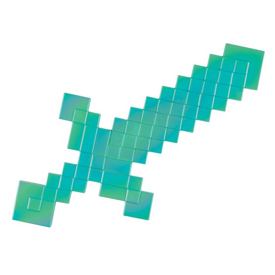 Minecraft Diamond Sword Costume Prop Accessory
