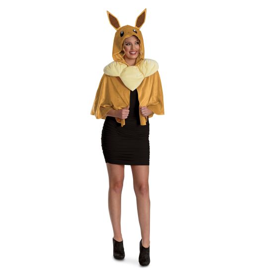 Nintendo Pokemon Eevee Hooded Costume Cape