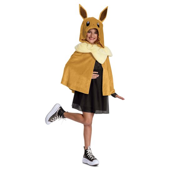 Nintendo Pokemon Eevee Hooded Costume Cape