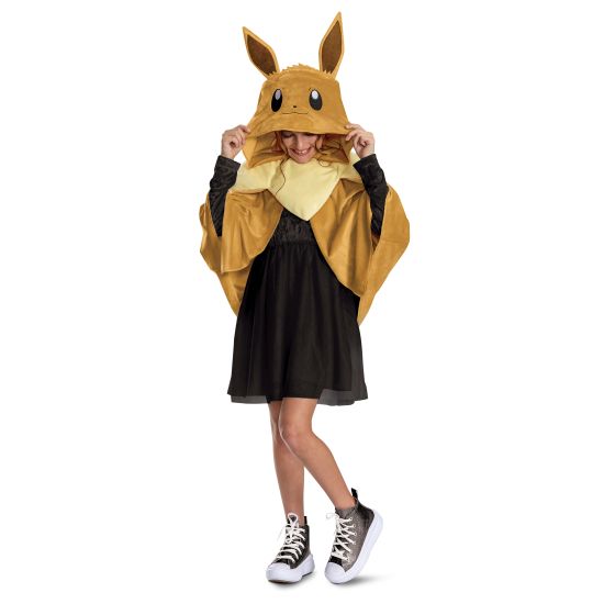 Nintendo Pokemon Eevee Hooded Costume Cape