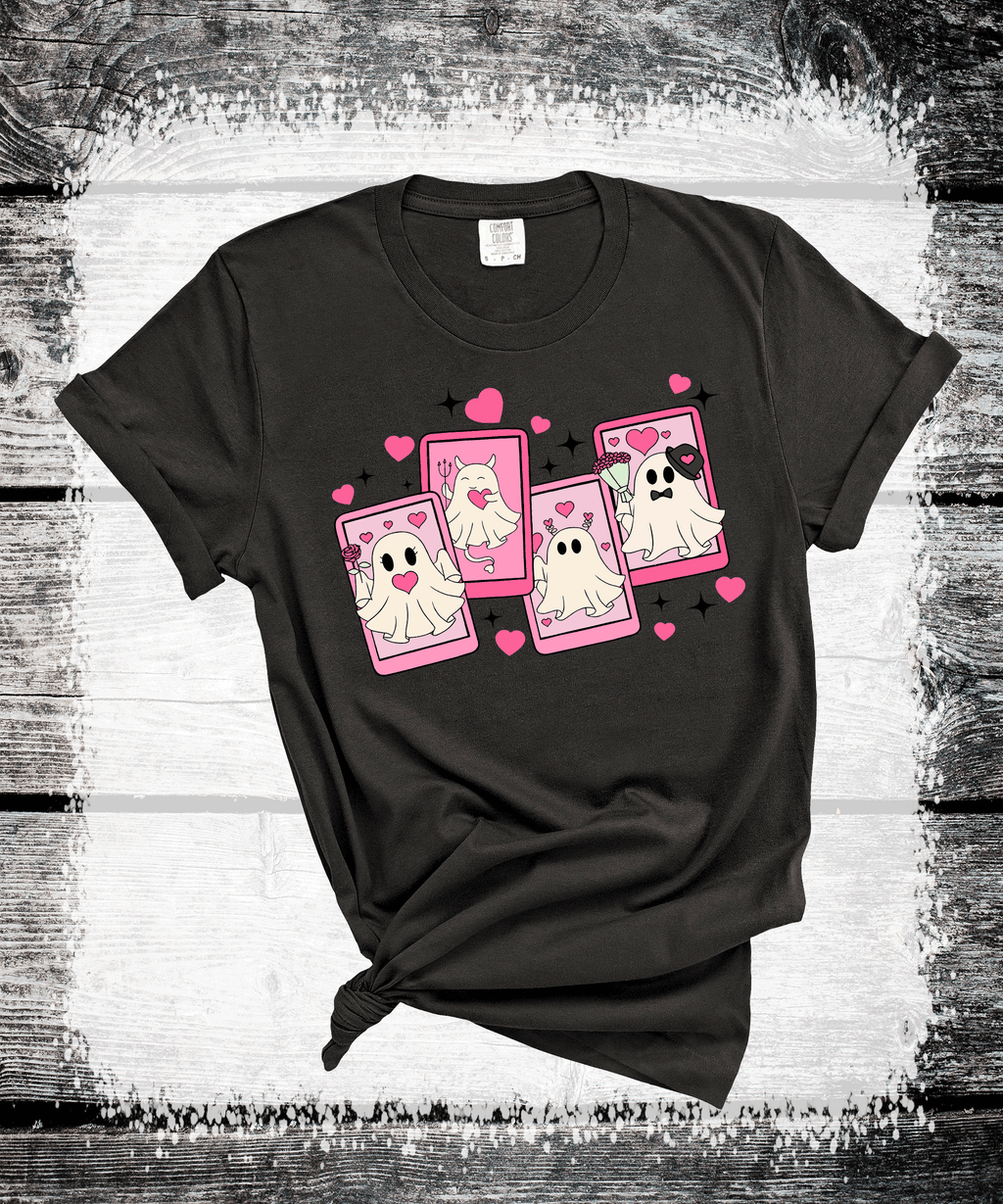 Ghost Valentines Cards, Cute Ghost Card, Kid Valentine Card, School Valentines, Classroom Party, Valentine for Kids, Scary Card