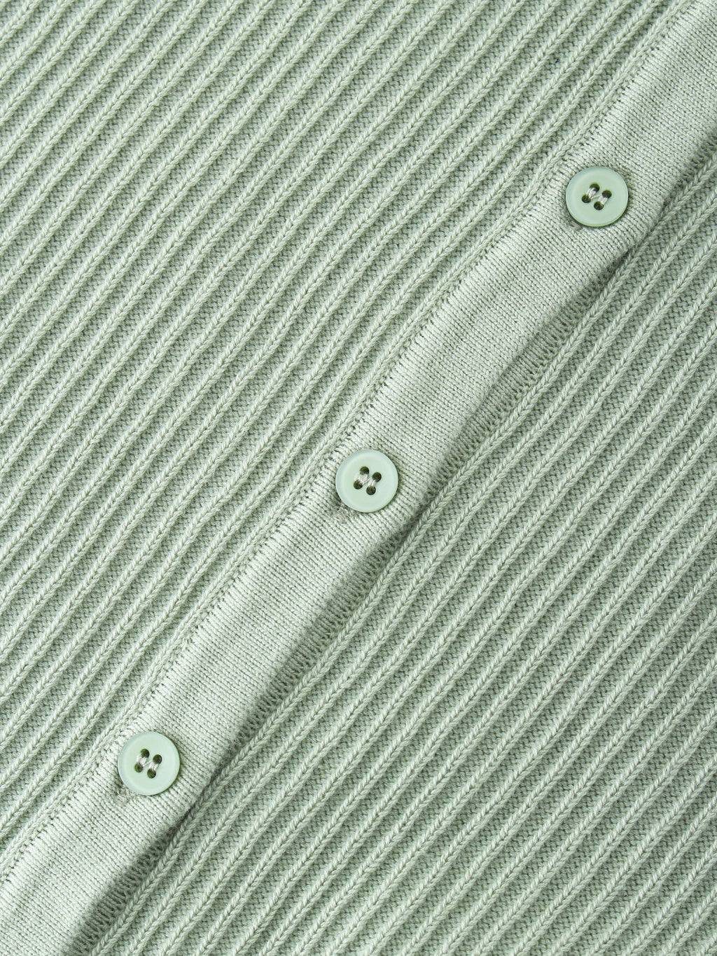 Ribbed Knit Cardigan-Seafoam-3