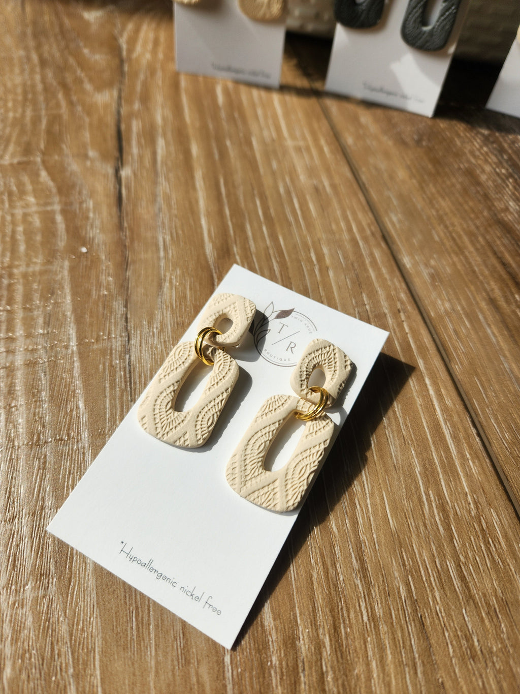 Logan| Clay Open Rectangles