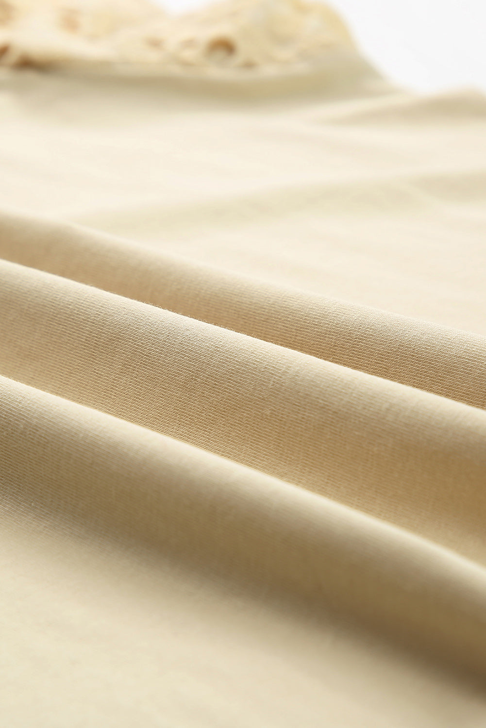 Apricot Plus Size Flutter Sleeve Top