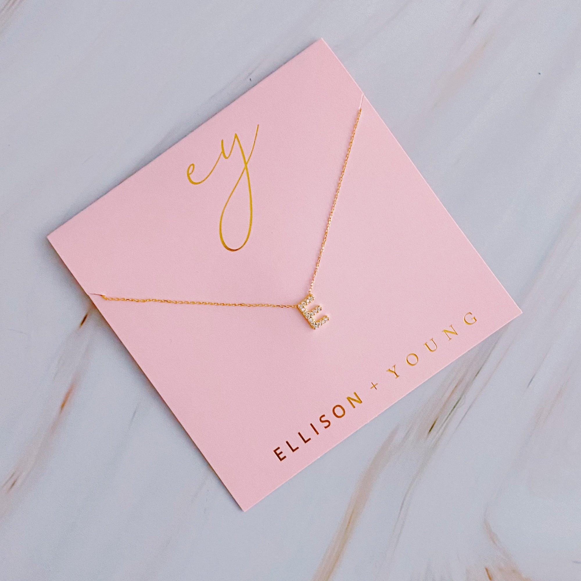 Understated Beauty Initial Necklace-9