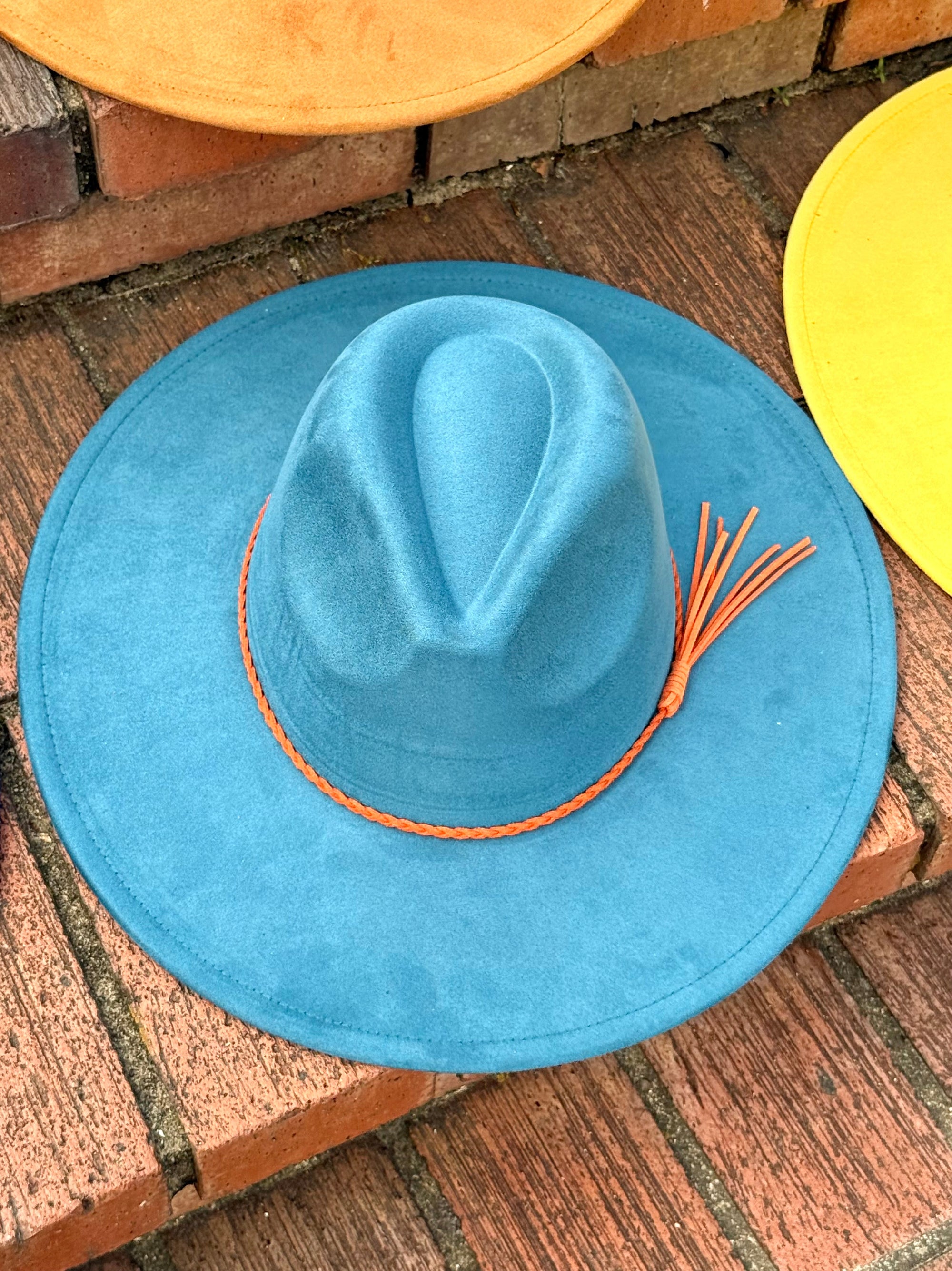 Everyday premium Suede Fedora Hat-0