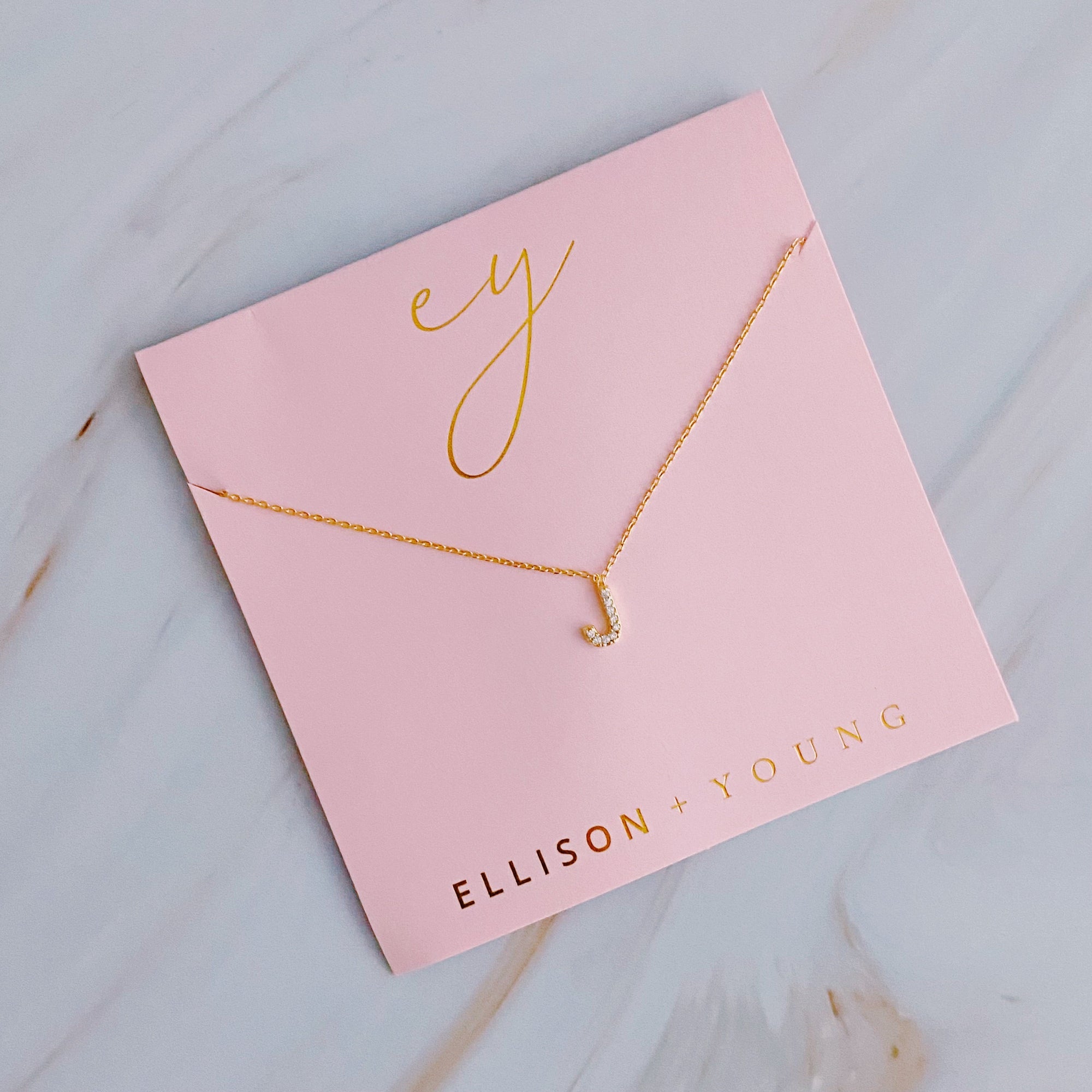 Understated Beauty Initial Necklace-12