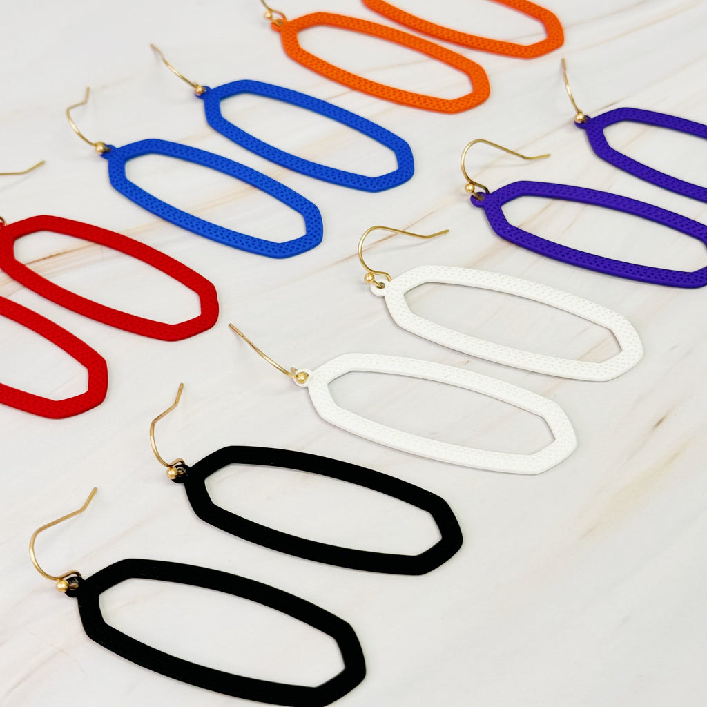 Shape Of Game Earrings-0