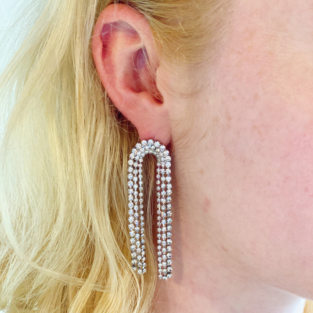 Shiny Drop Earrings-2