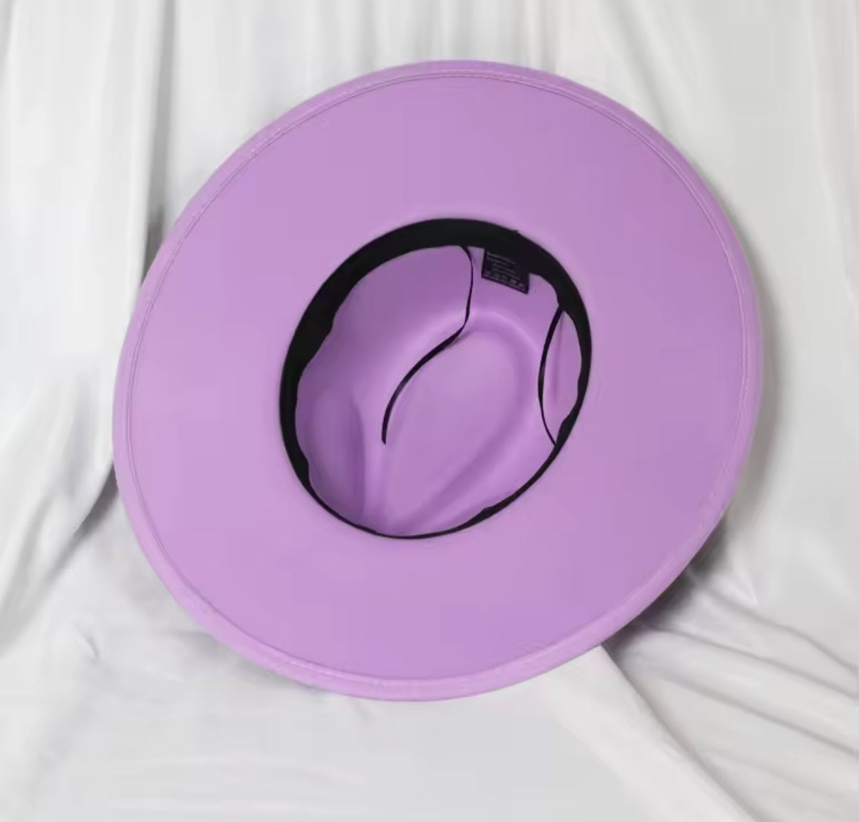 Luxury Fedora Hat-lavender gold-3