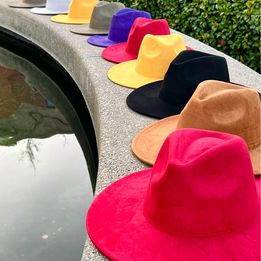 GoldStar Suede Wide Brim Hat-2