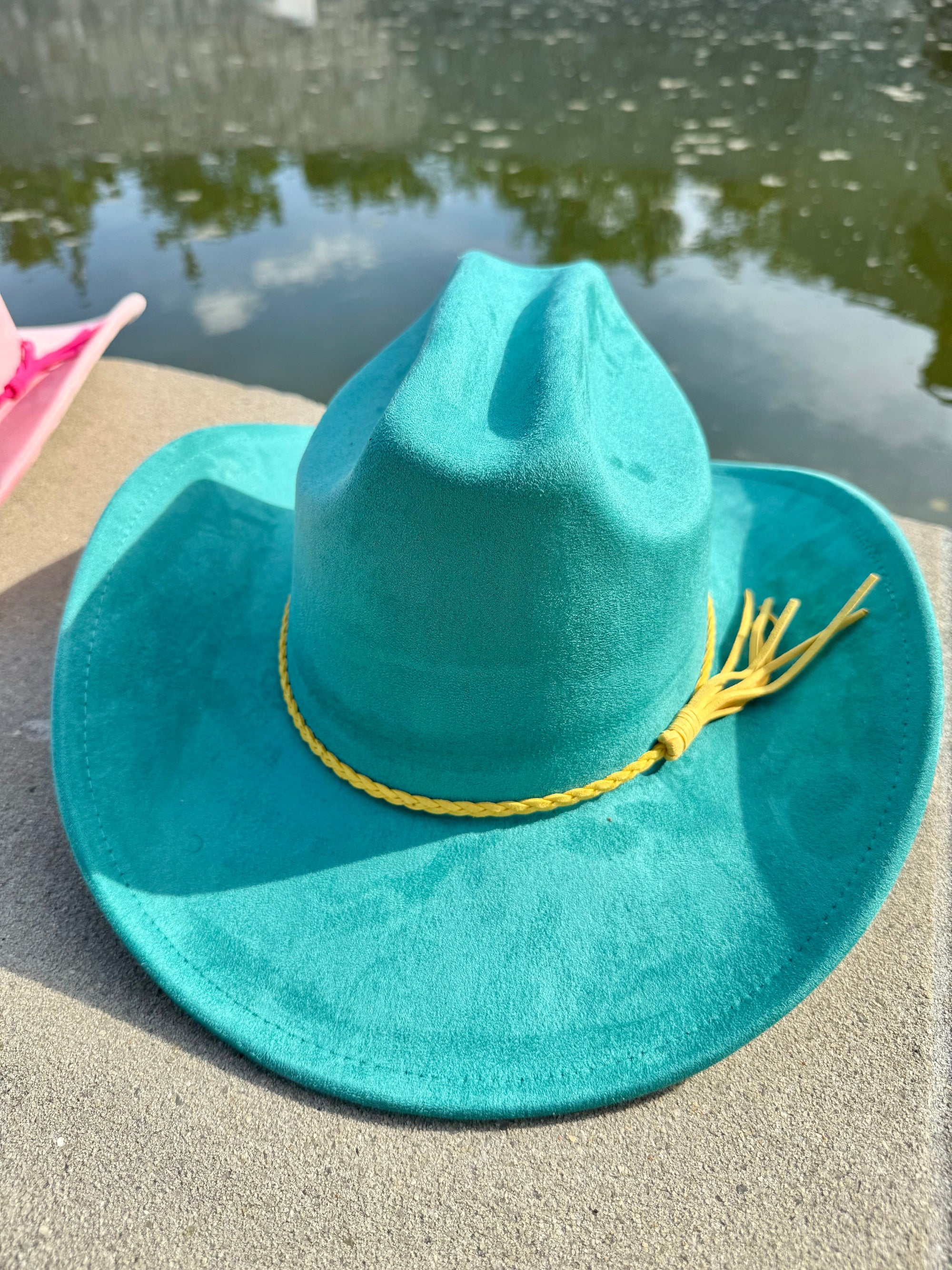 Vegan Suede Cowboy Hat Solid, Solid Cowboy Hat for Burning,, Rancher Hat, Wide Brim Hat, Hat for customization-10