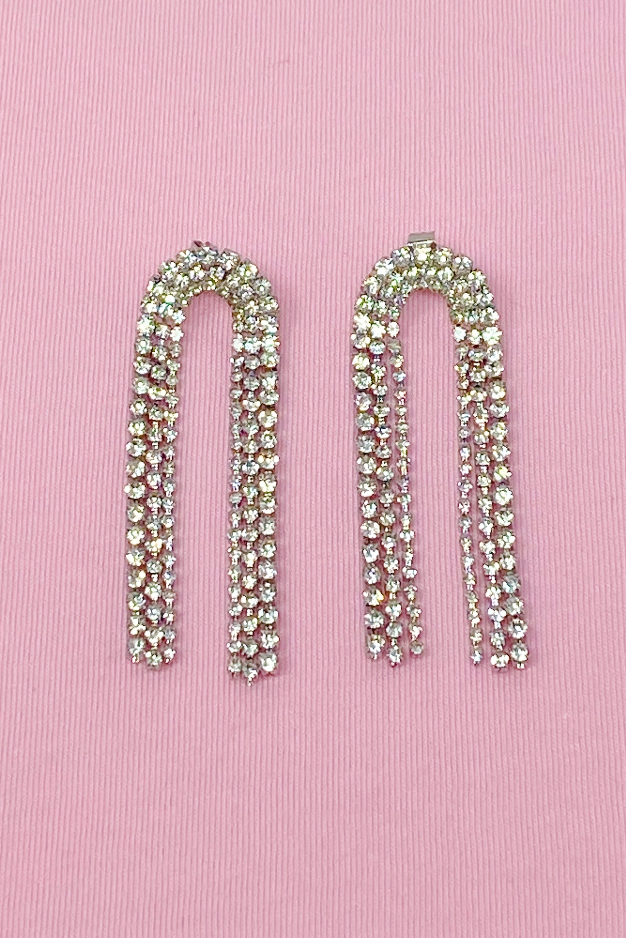 Shiny Drop Earrings-0