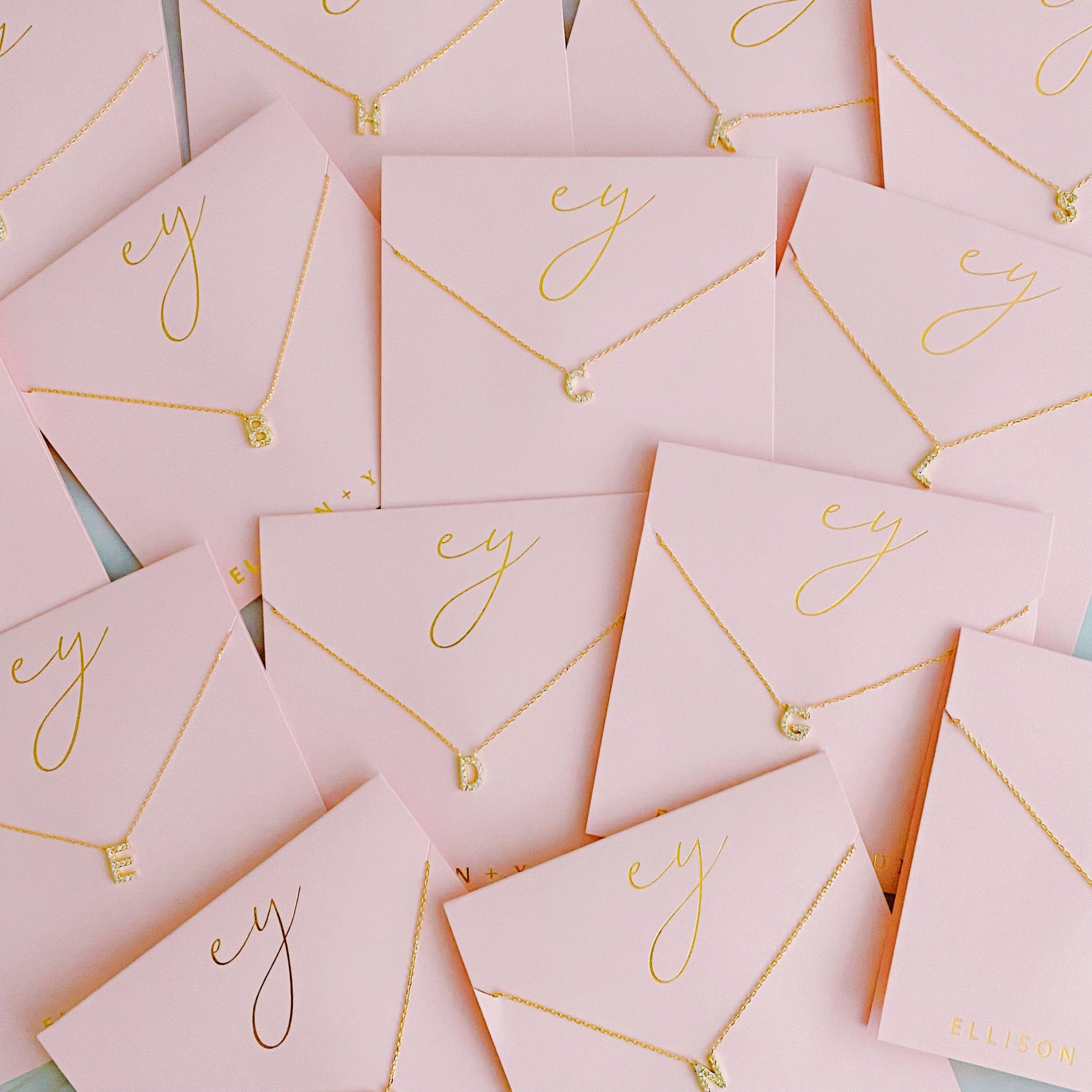 Understated Beauty Initial Necklace-2