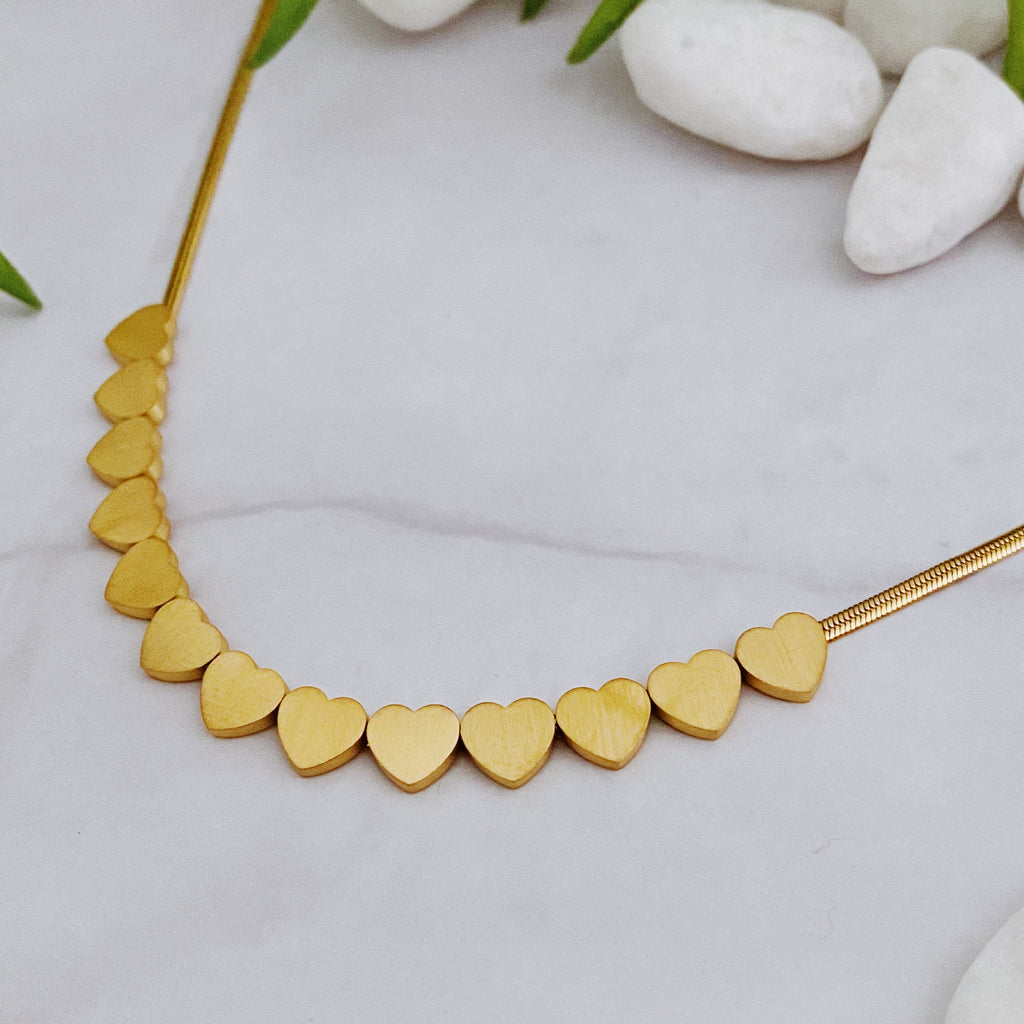 With Me Mini Hearts Necklace-1