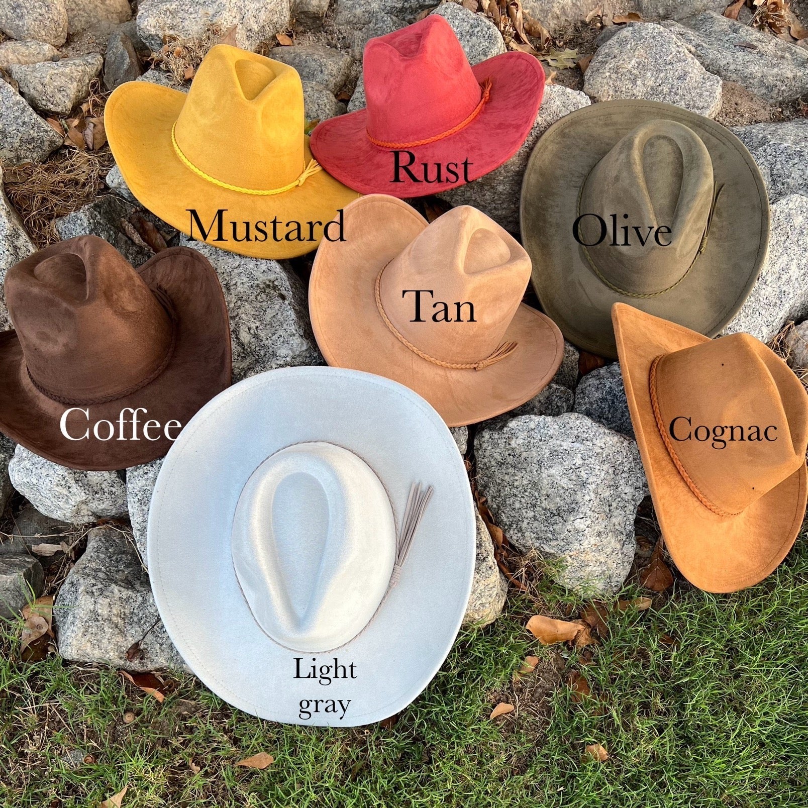 Flare premium Suede Cowboy Hat-2
