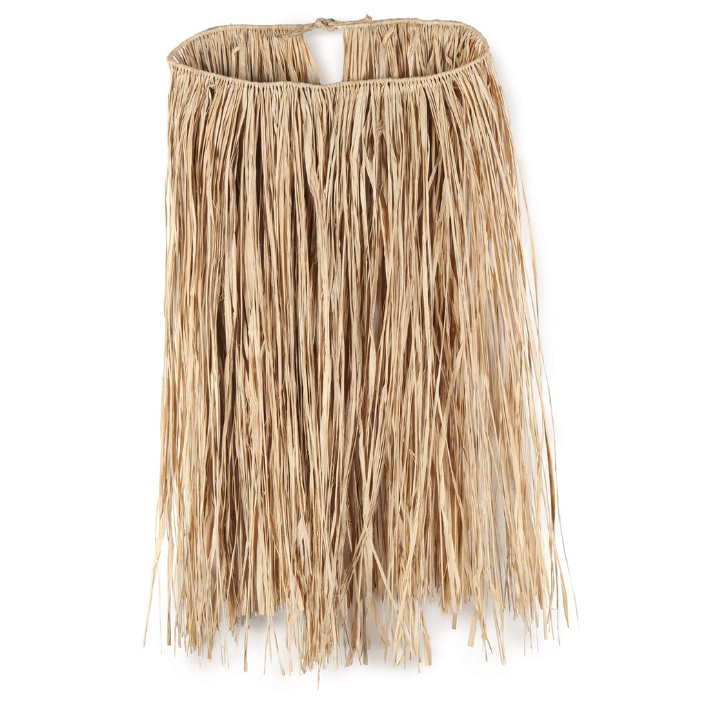 Teen Natural Tan Raffia Hula Skirt