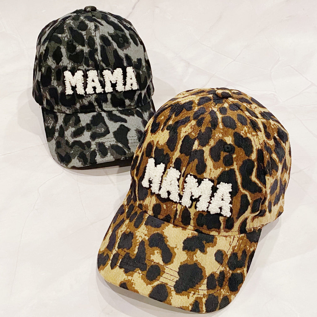 Wild Mama Corduroy Ball Cap-0