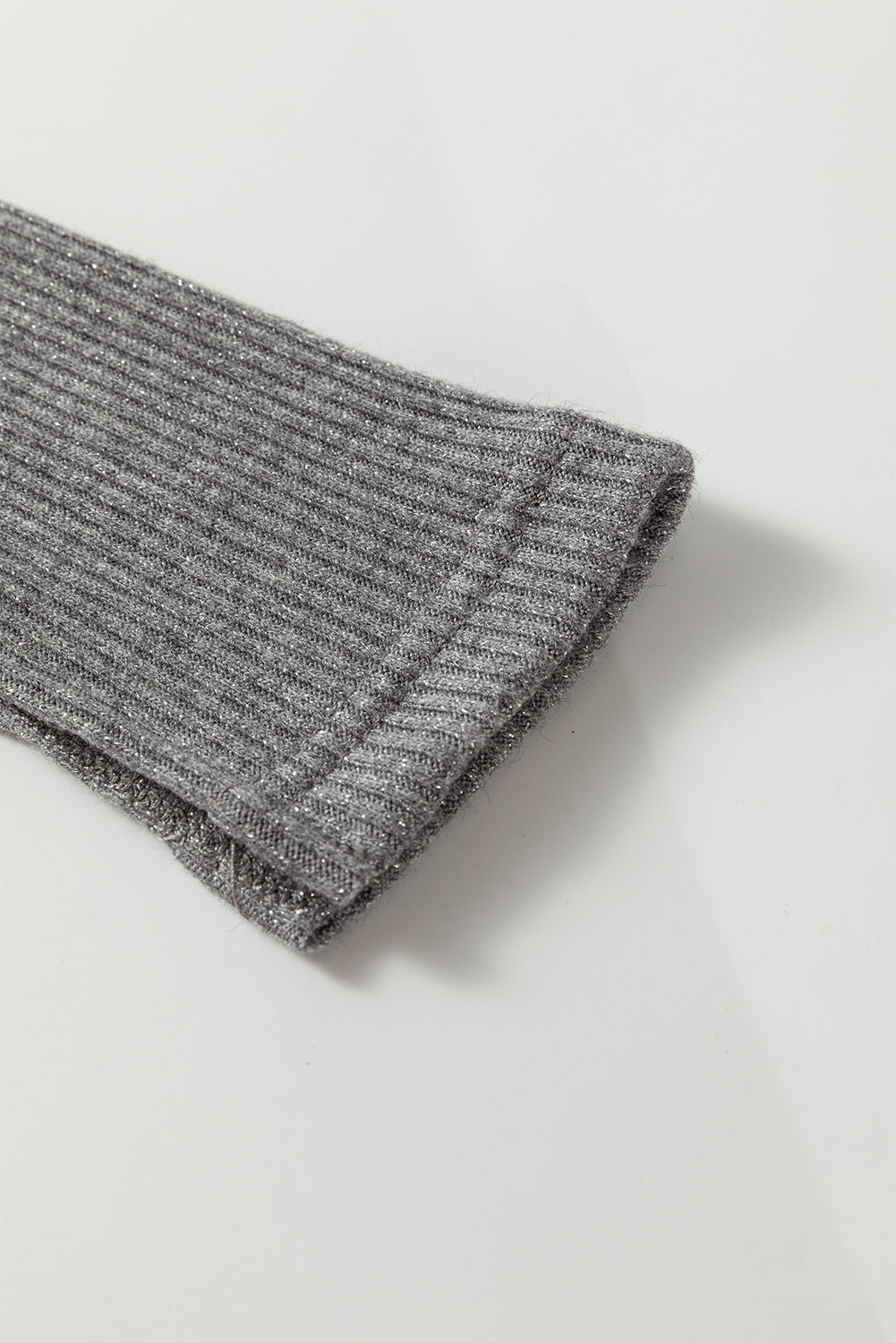 Sleet Button Down Slim Fit Ribbed Knit Cardigan