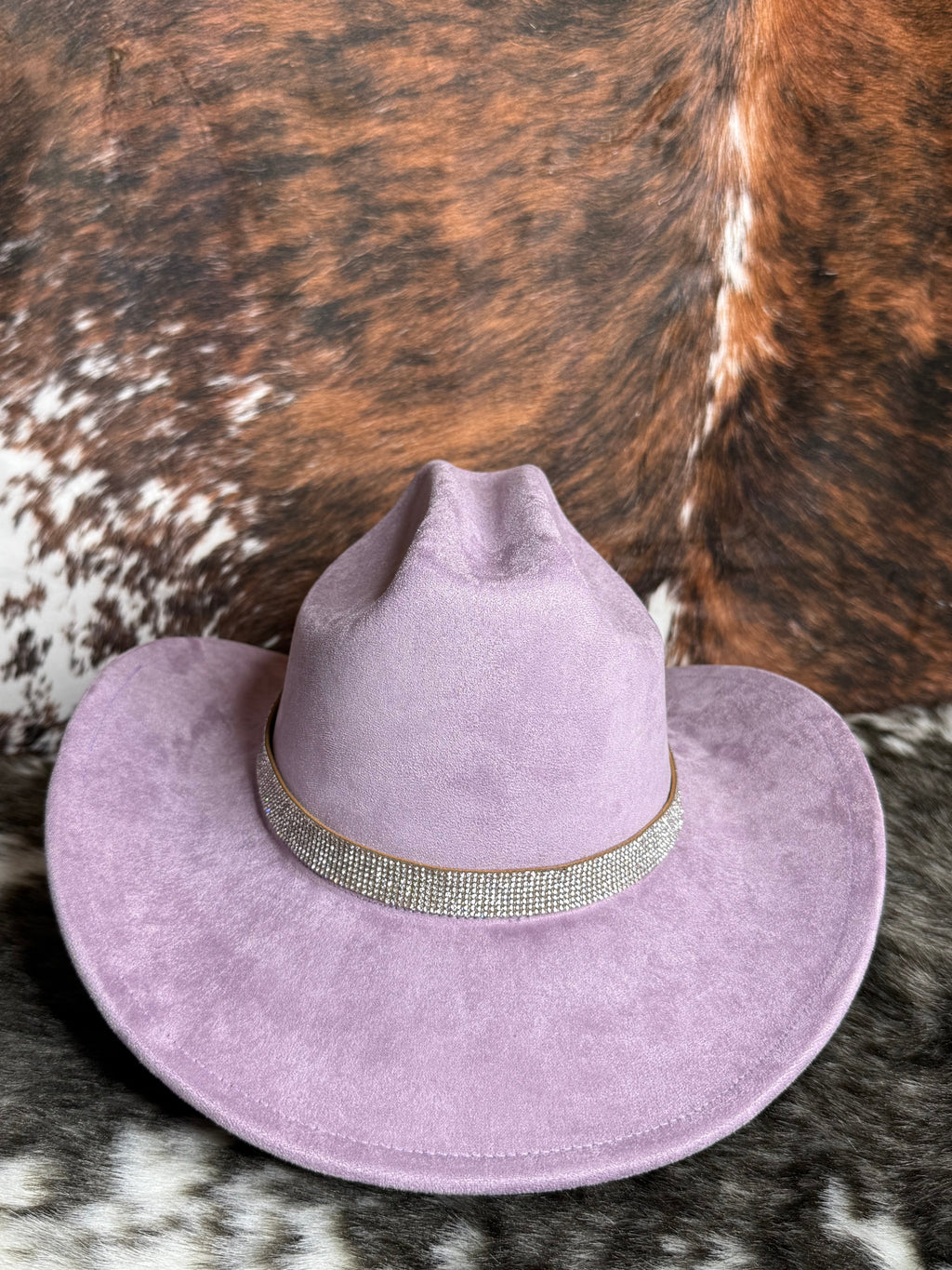 Premium DiamondSuede Cowboy Hat-0