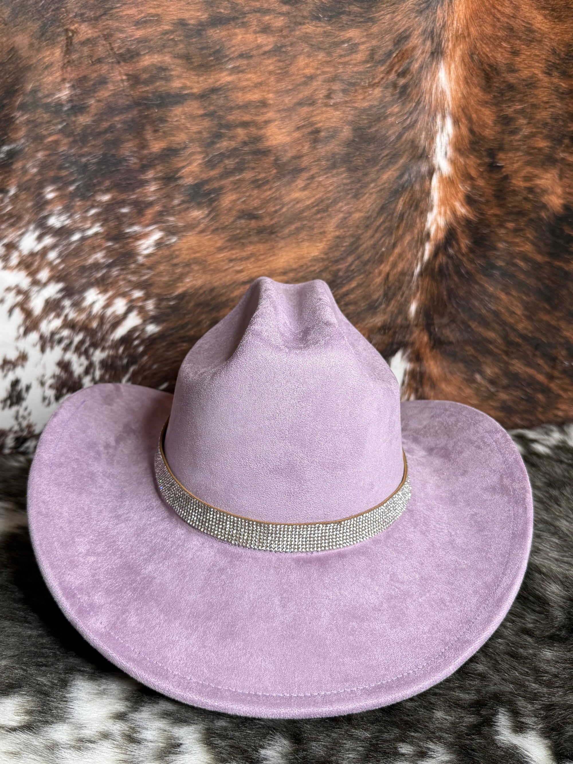 Premium DiamondSuede Cowboy Hat-0