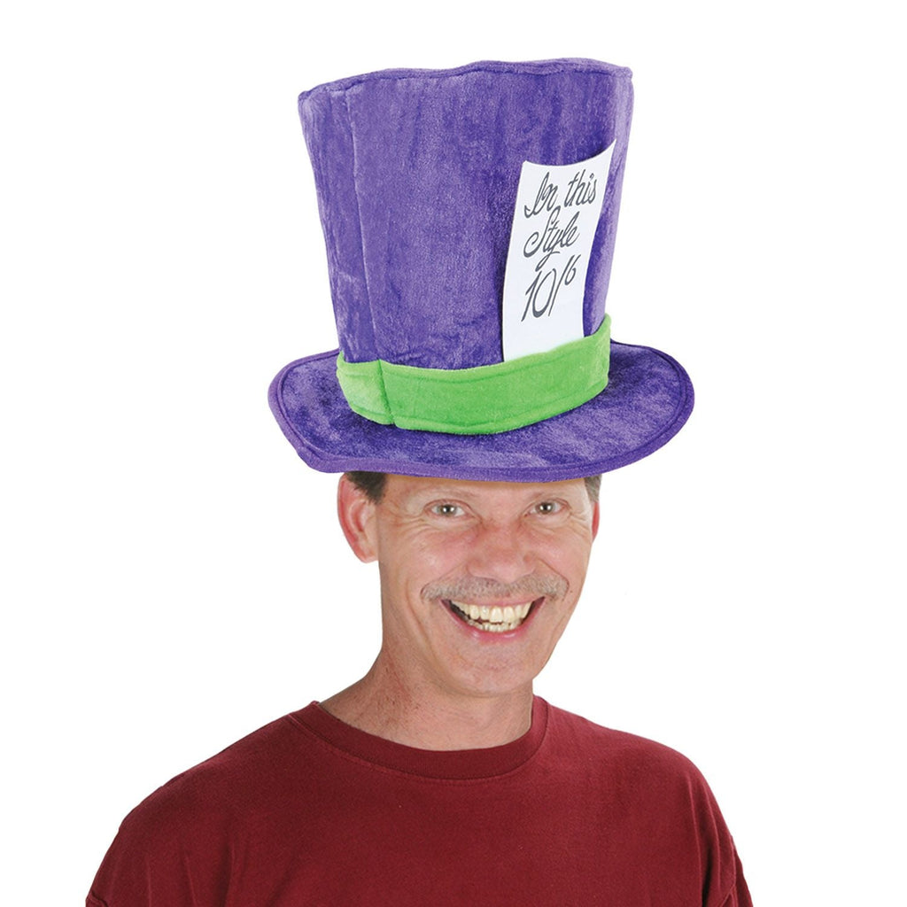 Alice in Wonderland Plush Mad Hatter Costume Hat