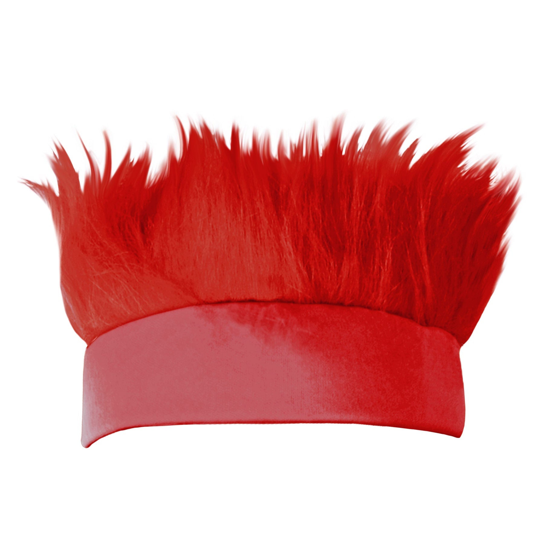 Red Wild Spiked Hair Headband