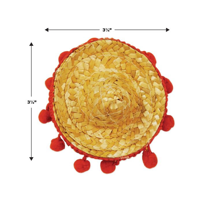 Mini Sombrero Hair Clip Costume Hat