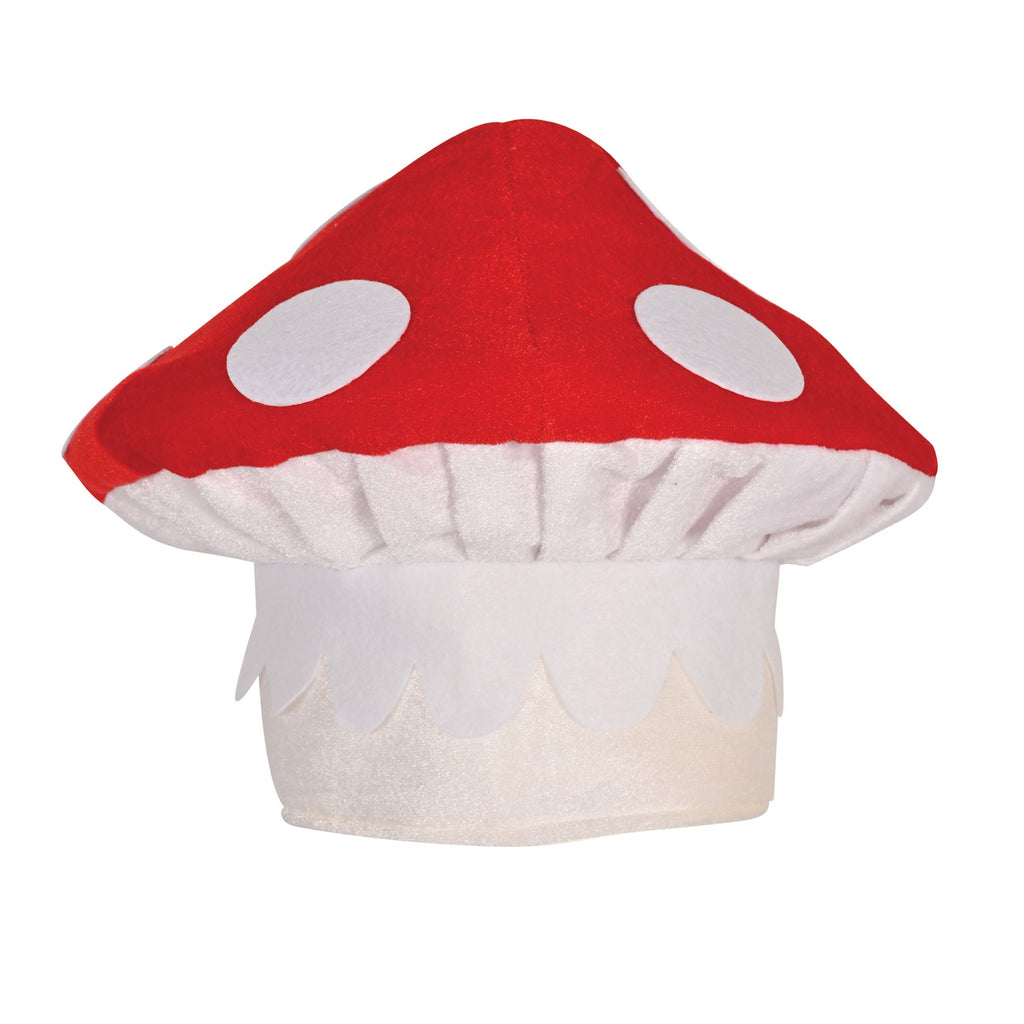 Plush Mushroom Costume Hat