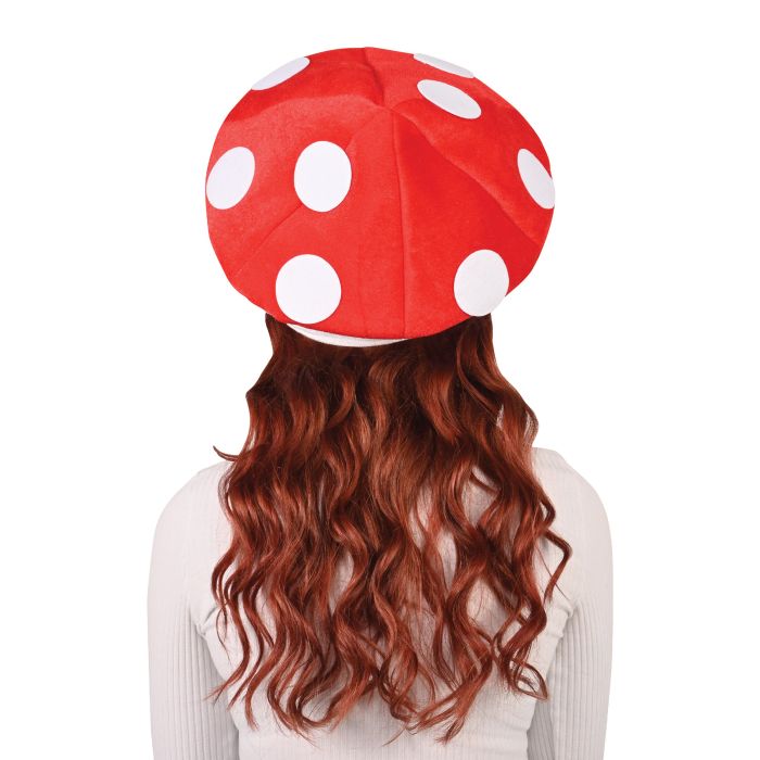 Plush Mushroom Costume Hat