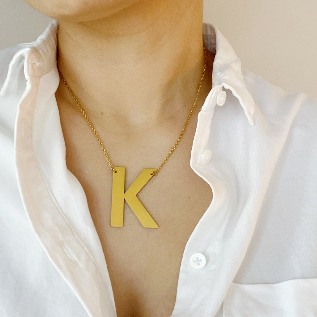 Ellison + Young: Boldly You Initial Necklace-2