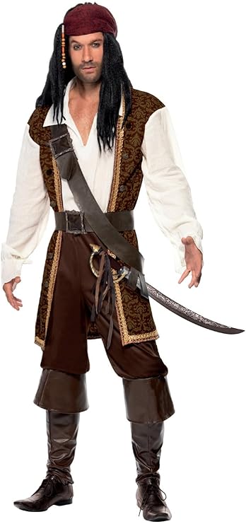 Mens High Seas Pirate Costume