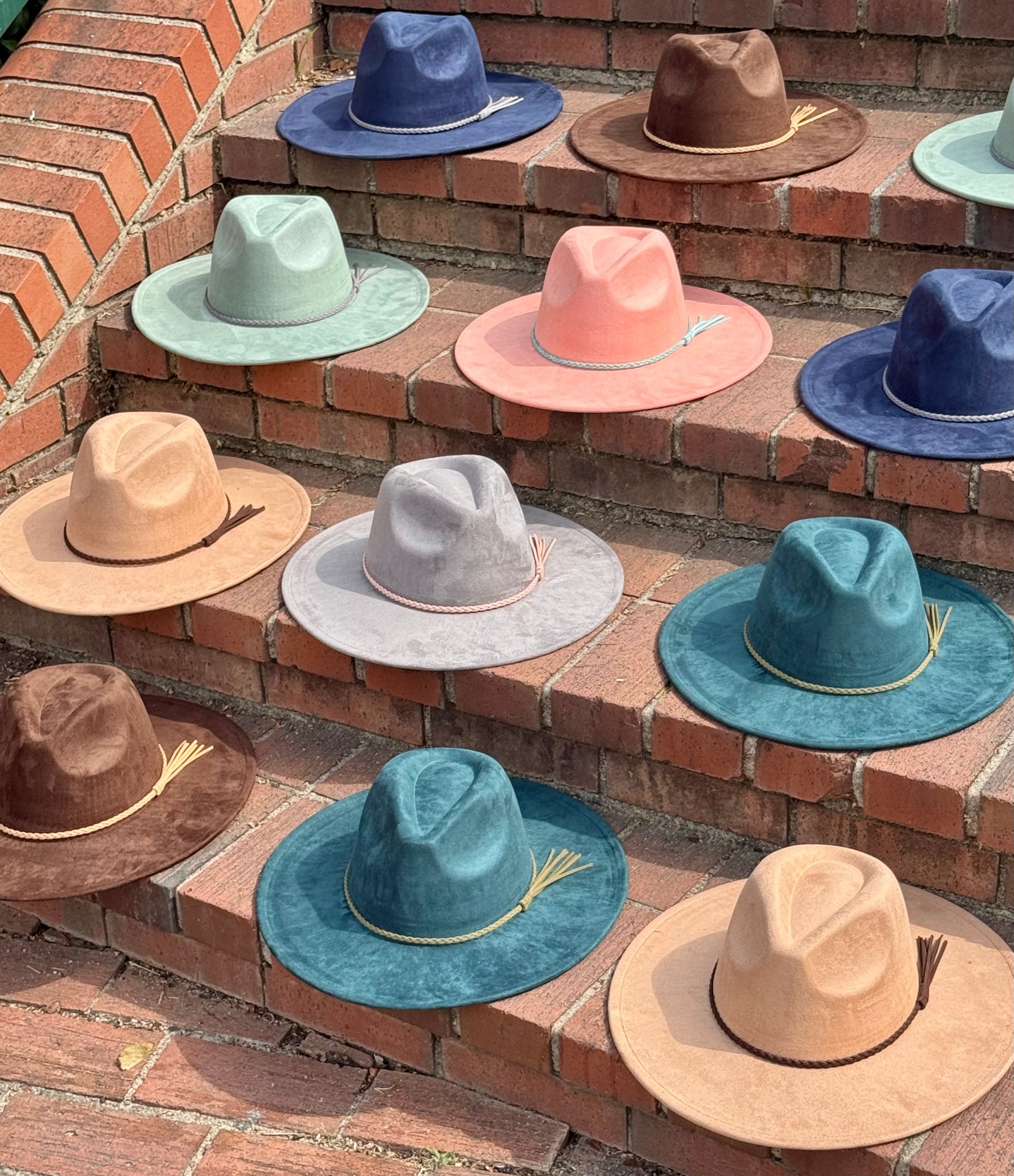 Everyday premium Suede Fedora Hat-1