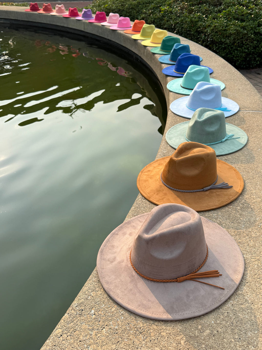 Everyday premium Suede Fedora Hat-2