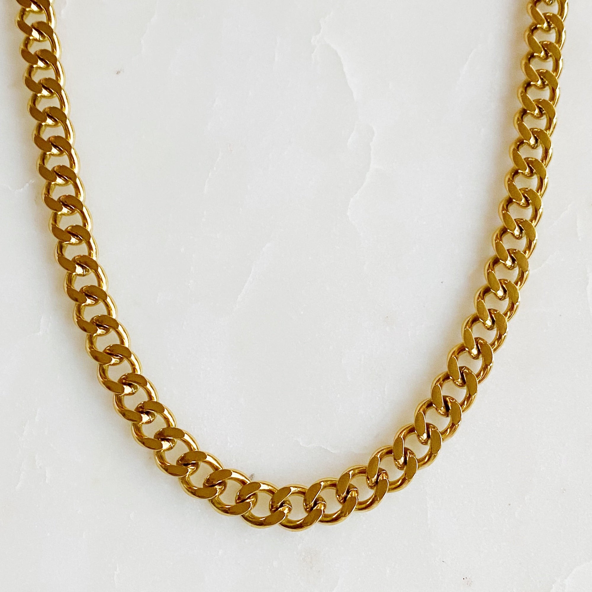 Stylish Cuban Chain Necklace-5